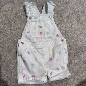 BabyGAP Kids Overalls with Colorful Beach Pattern